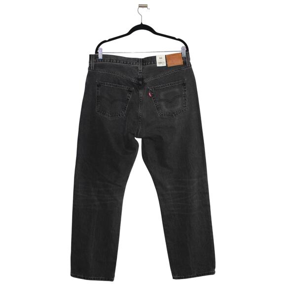 Levi's Premium 501 '90s Loose Straight Leg Jeans Black Size 34 x 30 - Picture 5 of 7